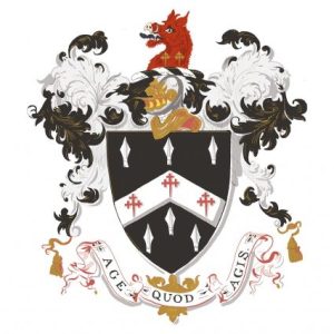 Ruskin Family Crest - Granted to Ruskin’s father John James in 1835