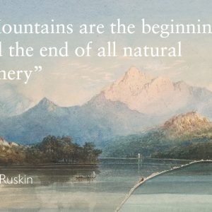 View of Loch Achray - John Ruskin after Copley Fielding, 1836